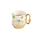 Ceramic Coffee Cup & Saucer Set/6 Pcs 90cc/11 cm