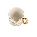 Ceramic Coffee Cup & Saucer Set/6 Pcs 90cc/11 cm