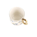 Ceramic Coffee Cup & Saucer Set/6 Pcs 90cc/11 cm