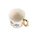 Ceramic Coffee Cup & Saucer Set/6 Pcs 90cc/11 cm