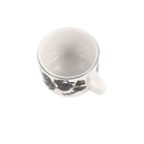 Ceramic Coffee Cup & Saucer Set/6 Pcs 90cc/11 cm