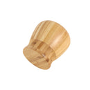 Wooden Garlic Mortar with Pestle 9*9*9.5 cm