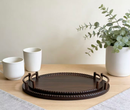Deco MDF Oval Serving Tray Set/2 Pcs 40*30cm/
34*24cm