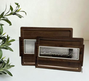 Deco MDF Rectangular Serving Tray Set/2 Pcs 39.5*29.5
34*24 cm