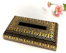MDF Rectangular Tissue Box Abstract Design
