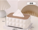 MDF Rectangular Tissue Box Abstract Design