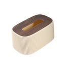 MDF Rectangular Tissue Box Abstract Design