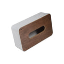 MDF Rectangular Tissue Box Abstract Design
