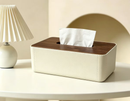 MDF Rectangular Tissue Box Abstract Design