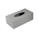 MDF Rectangular Tissue Box Abstract Design