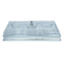 MDF Deco Candy Box Snack Tray 3 Compartments 39*16*7 cm