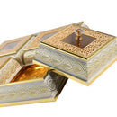 MDF Deco Candy Box Snack Tray 4 Compartments 30*30*6.5 cm