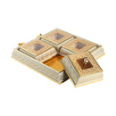 MDF Deco Candy Box Snack Tray 4 Compartments 30*30*6.5 cm