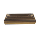 MDF Rectangular Tissue Box Abstract Design