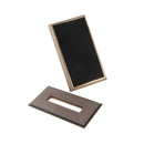 MDF Rectangular Tissue Box Abstract Design
