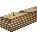 MDF Deco Candy Box Snack Tray 3 Compartments 43*17*6.5 cm