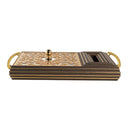 MDF Deco Candy Box Snack Tray Tissue Box Combo 35*24*6 cm