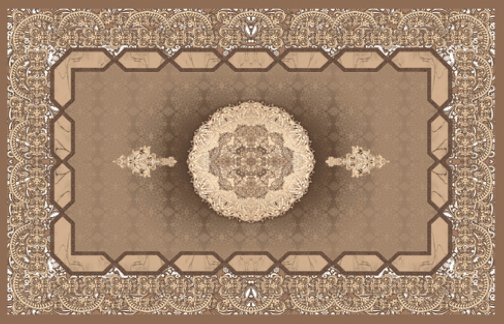 Persian Pattern Rug Carpet 160*230 cm