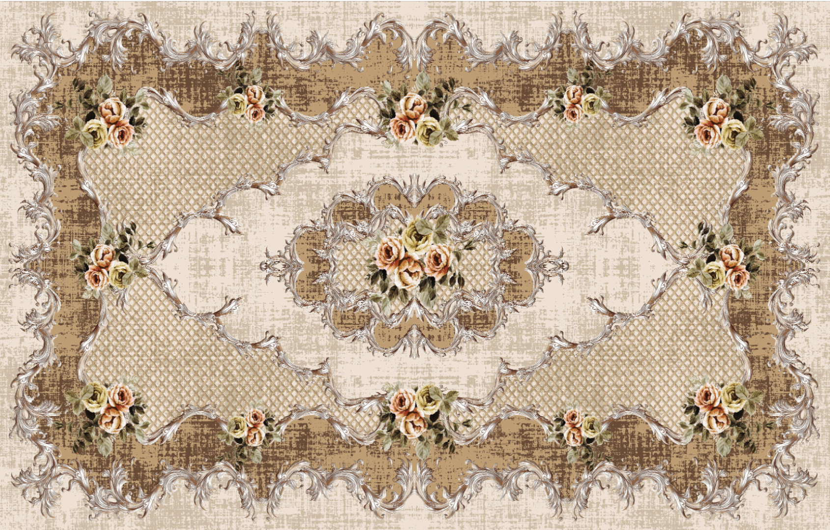 Persian Pattern Rug Carpet 160*230 cm