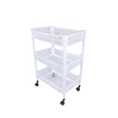 Plastic 3-Tier Storage Trolley 46.8*31*70 cm