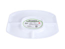 Plastic 4-Section Snack Serving Tray 46 cm
