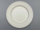 Round White Ceramic Plate Dinner Plate 26*3 cm