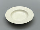 Round White Ceramic Plate Deep 20*4 cm