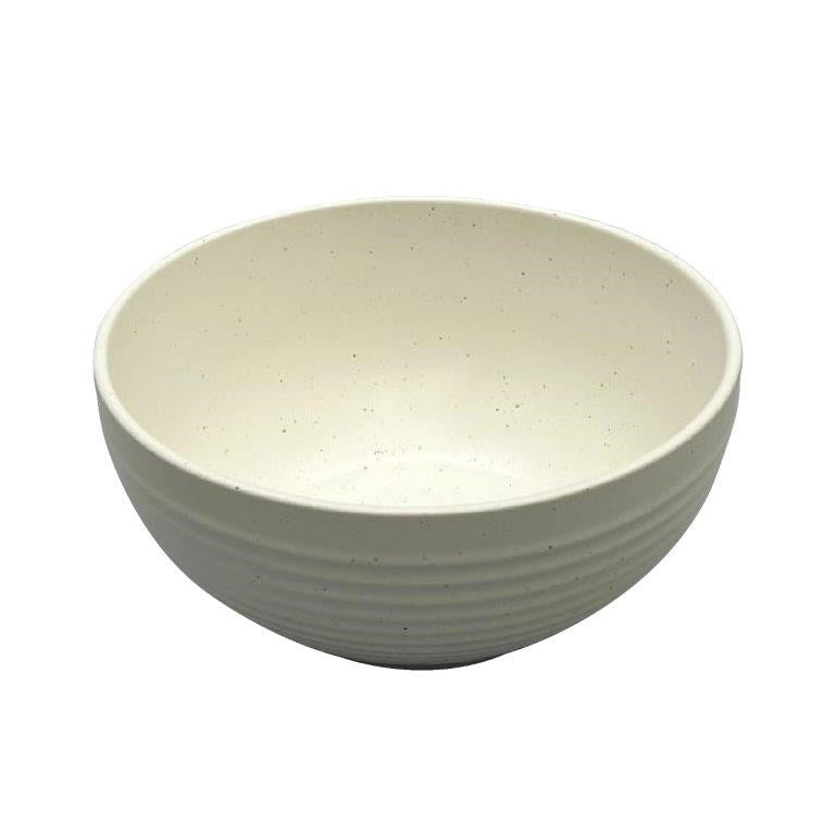Round White Ceramic Bowl 15*7.5 cm