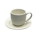 Ceramic Tea Cup & Saucer Set of 6 Pcs 120 ml