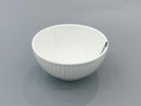 Danny Home Round White Ceramic Bowl 3.75 "