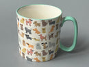 Abstract Print Ceramic Coffee Mug 450 ml