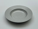 Round Grey Ceramic Plate Deep 20*4 cm