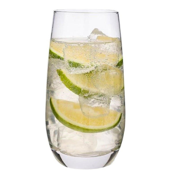Lead Free Glass Tumbler Set of 6 Pcs 15*6.3*5 cm