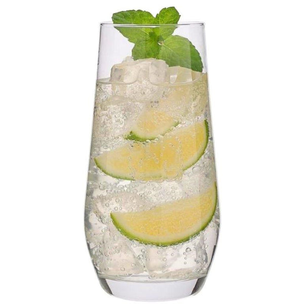 Lead Free Glass Tumbler Set of 6 Pcs 16*6*6 cm