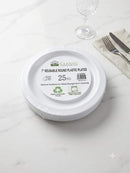 7” Round Plate Plastic Plate PK25 Material: PP
Size: Φ18 x H1.5CM
Unit Weight: 15g*25