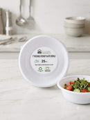 5” Round Bowl Plastic Bowl PK25 Material: PP
Size: Φ11 x H4.5CM
Unit Weight: 7g