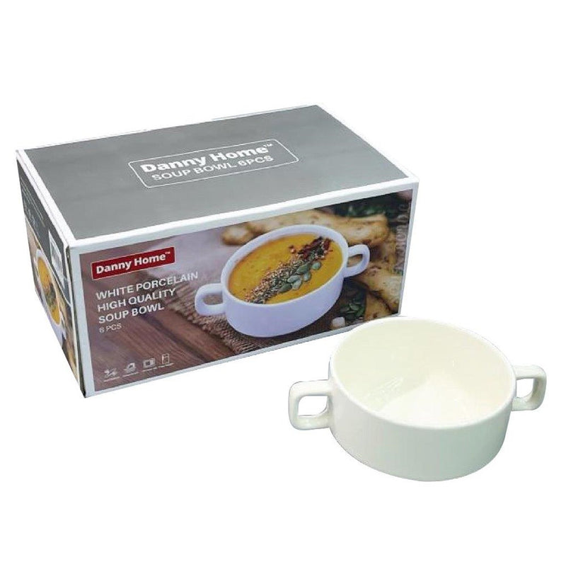 Round White Ceramic Bowl 10*10*6 cm