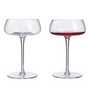 Lead Free Footed Glass Tumbler Set of 2 Pcs 250 ml