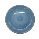 Round Color Ceramic Plate Dinner Plate 25*25*3 cm