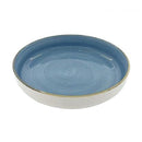Round Color Ceramic Bowl 20*20*4 cm