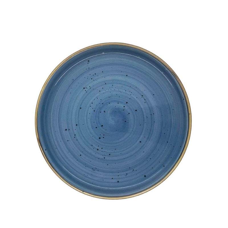Round Color Ceramic Plate 20*20*2 cm