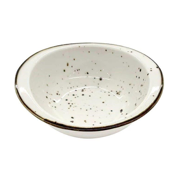 Round White Ceramic Bowl 14.5*13*5 cm