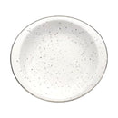 Round White Ceramic Plate Dinner Plate 31*28*2 cm