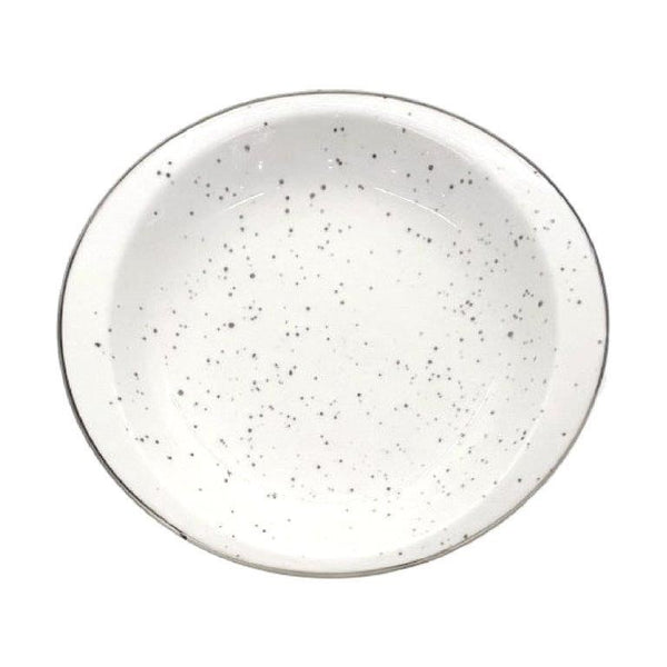 Round White Ceramic Plate Dinner Plate 31*28*2 cm