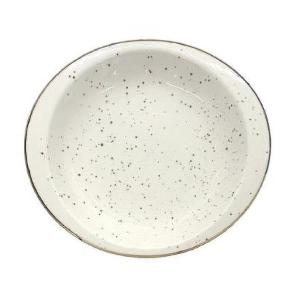 Round White Ceramic Plate Dinner Plate 27*24*1.5 cm
