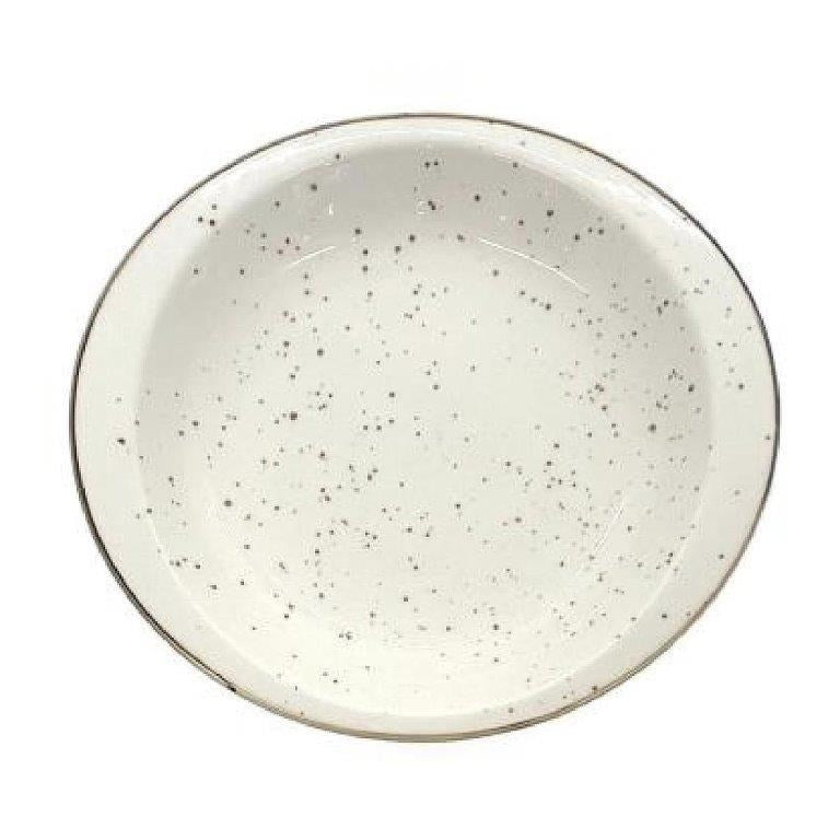 Round White Ceramic Plate Dinner Plate 27*24*1.5 cm