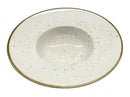 Round White Ceramic Plate Deep 27.3*27.3*6.2 cm