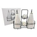 Ceramic Oil & Vinegar Dispenser Set