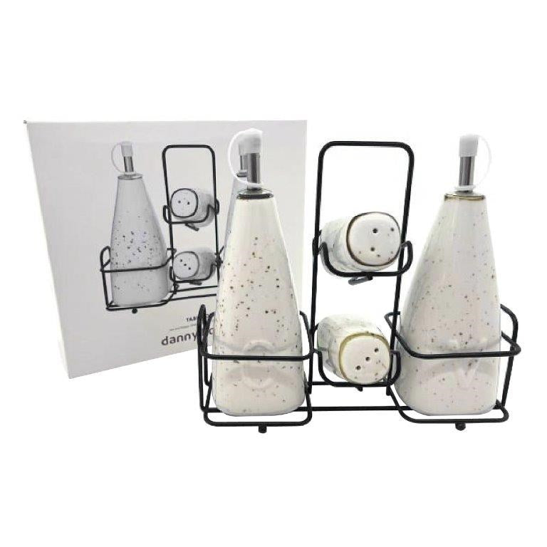 Ceramic Oil & Vinegar Dispenser Set