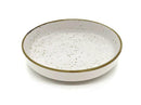 Round White Ceramic Plate Deep 20*4 cm
